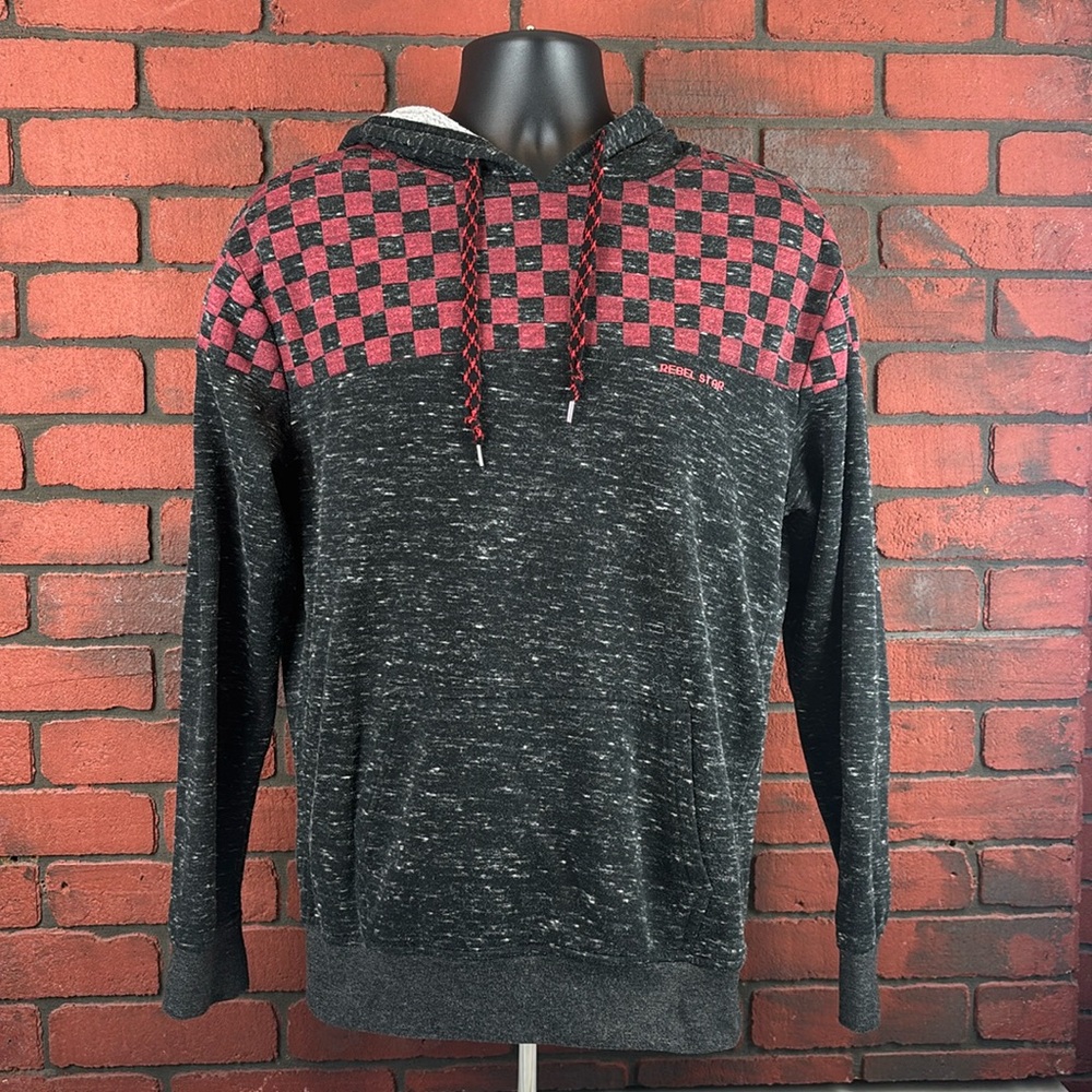 Rebel‎ Star Hoodie Mens Medium